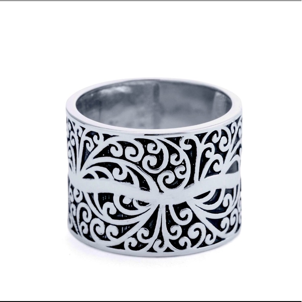 Boho Artisan Filigree Band